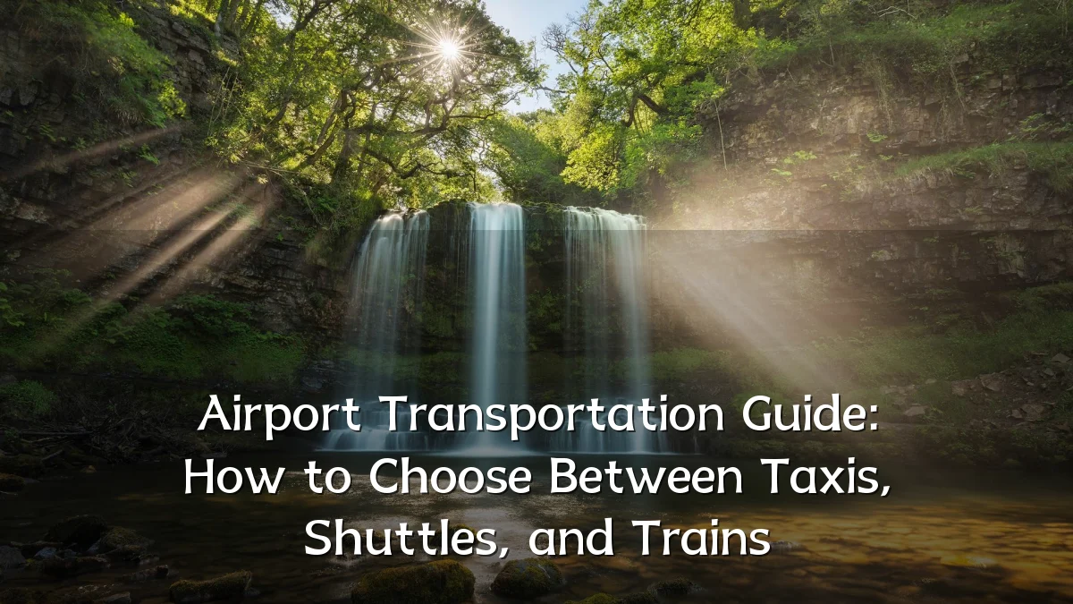 Airport Transportation Guide: How to Choose Between Taxis, Shuttles, and Trains