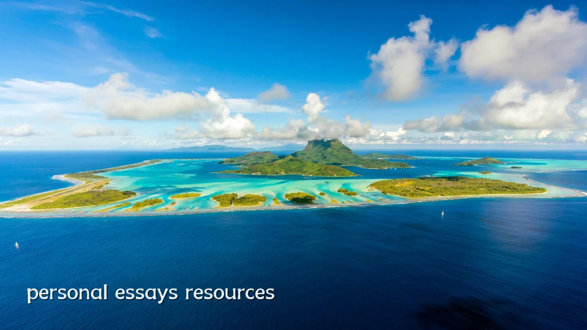 personal essays resources