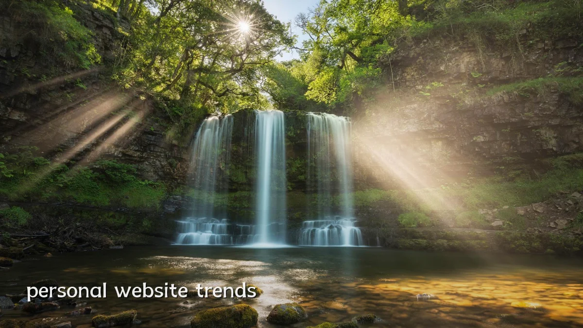 personal website trends